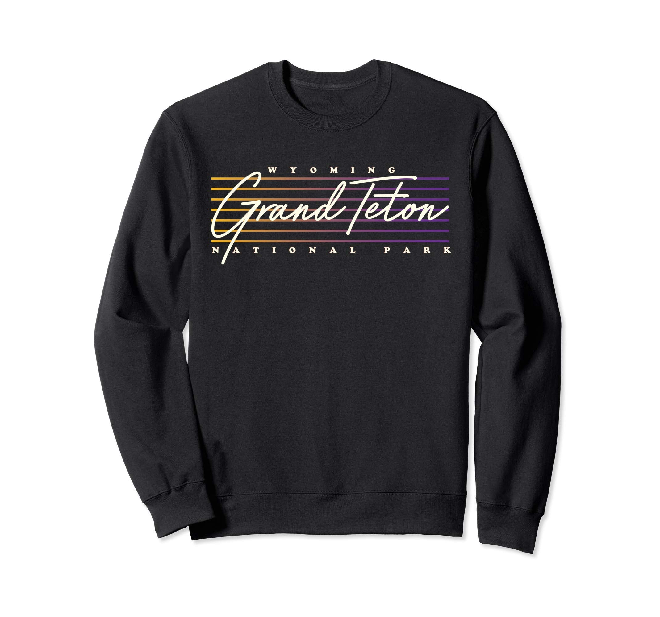 Grand Teton National Park Sweatshirt - Minimalist Print for Adults - T-Shirt, Sweatshirt, Hoodie