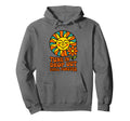 Hippie Boho Daisy Flower And Sun 60 S Hoodie - Streetwear Style for Adults - T-Shirt, Sweatshirt, Hoodie