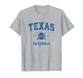 Texas Baseball Throwback T-Shirt - Aesthetic Graphic Unisex - T-Shirt, Sweatshirt, Hoodie
