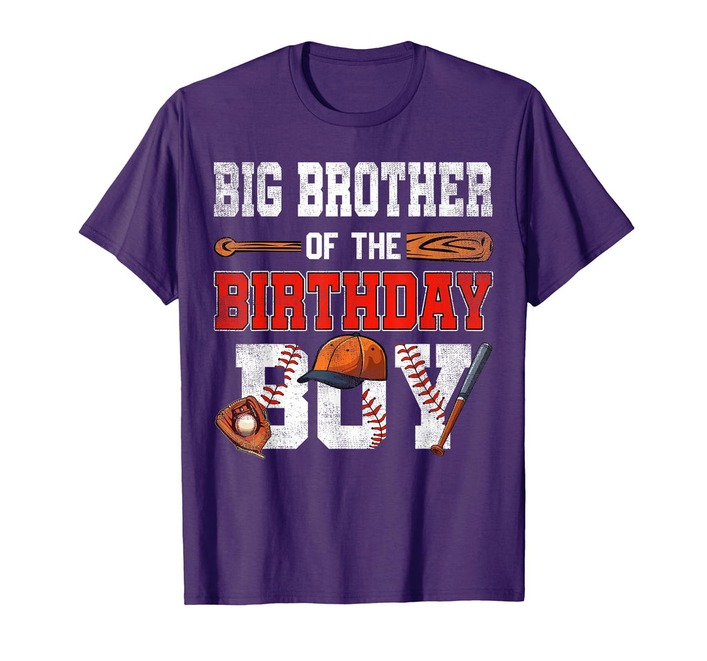 Big Brother Birthday Baseball Bday T-Shirt - Novelty Apparel for Adults - T-Shirt, Sweatshirt, Hoodie