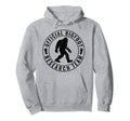 Bigfoot Research Team Distressed Hoodie - Fun Novelty Design Unisex - T-Shirt, Sweatshirt, Hoodie