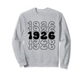 98 Year Old Groovy 98Th Birthday Sweatshirt - Minimalist Print for Adults - T-Shirt, Sweatshirt, Hoodie