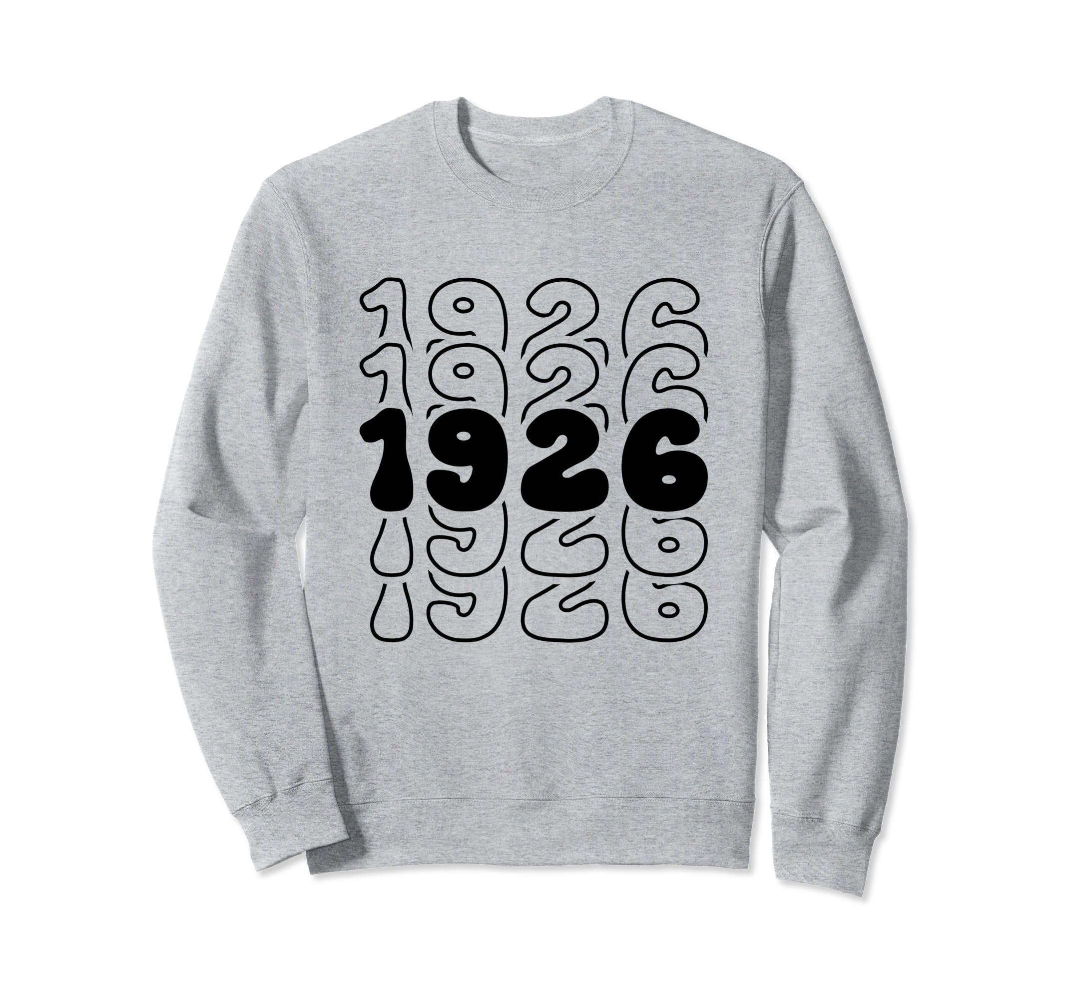 98 Year Old Groovy 98Th Birthday Sweatshirt - Minimalist Print for Adults - T-Shirt, Sweatshirt, Hoodie