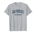 San Francisco California Ca Varsity Sports T-Shirt - Graphic Print Unisex - T-Shirt, Sweatshirt, Hoodie