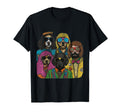 Dogs 60S Rock Vibe Illustration Dog T-Shirt - Fun Novelty Design Unisex - T-Shirt, Sweatshirt, Hoodie
