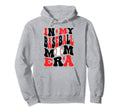 My Baseball Mom Era Groovy Mom Hoodie - Custom Art Print Unisex - T-Shirt, Sweatshirt, Hoodie