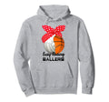 Busy Raising Ballers Basketball Volleyball Hoodie - Unique Graphic Unisex - T-Shirt, Sweatshirt, Hoodie