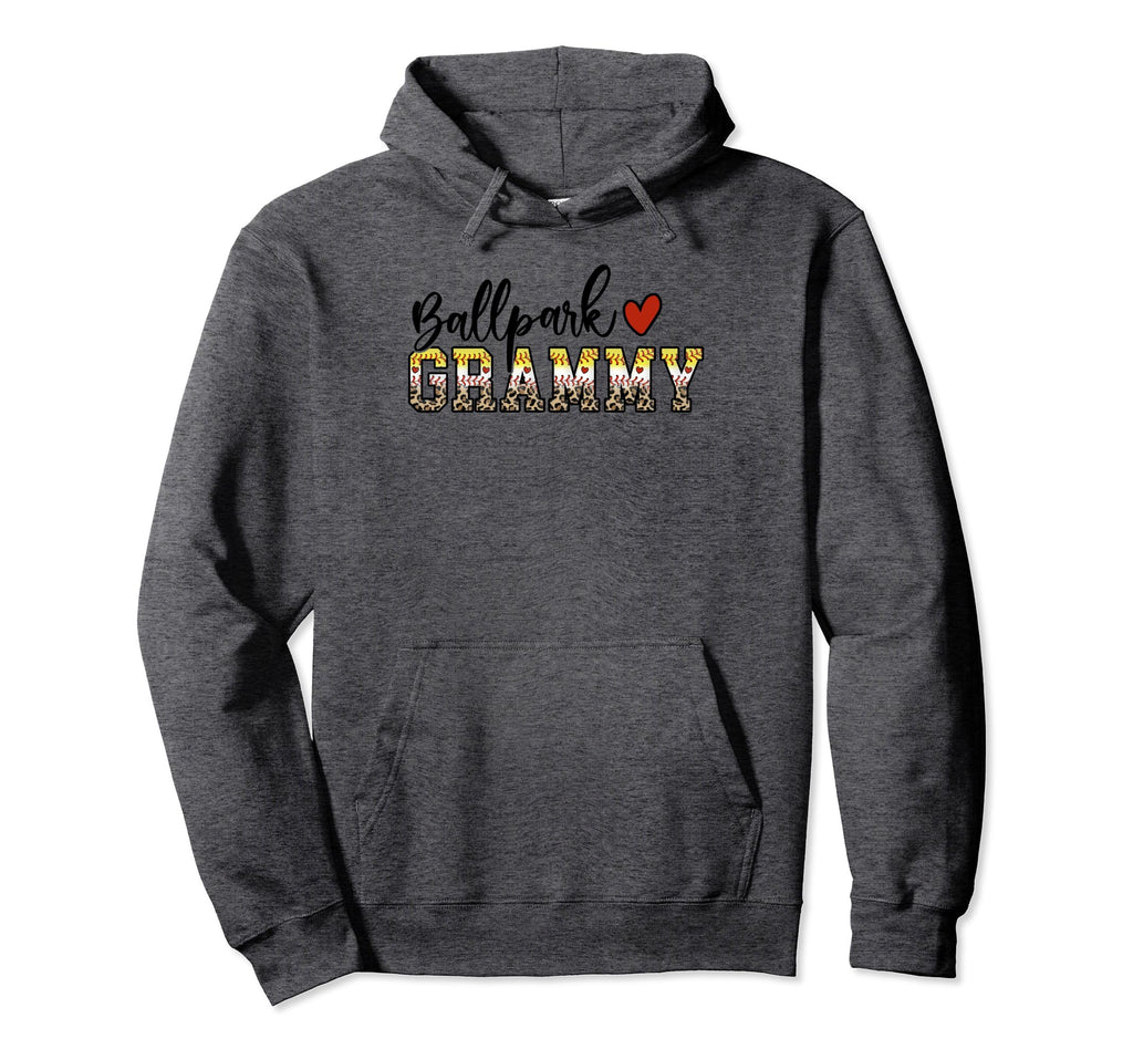 Ballpark Grammy Baseball Softball Mom Hoodie - Graphic Print Unisex - T-Shirt, Sweatshirt, Hoodie