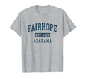 Fairhope Alabama Al Sports Navy T-Shirt - Trendy Graphic for Adults - T-Shirt, Sweatshirt, Hoodie