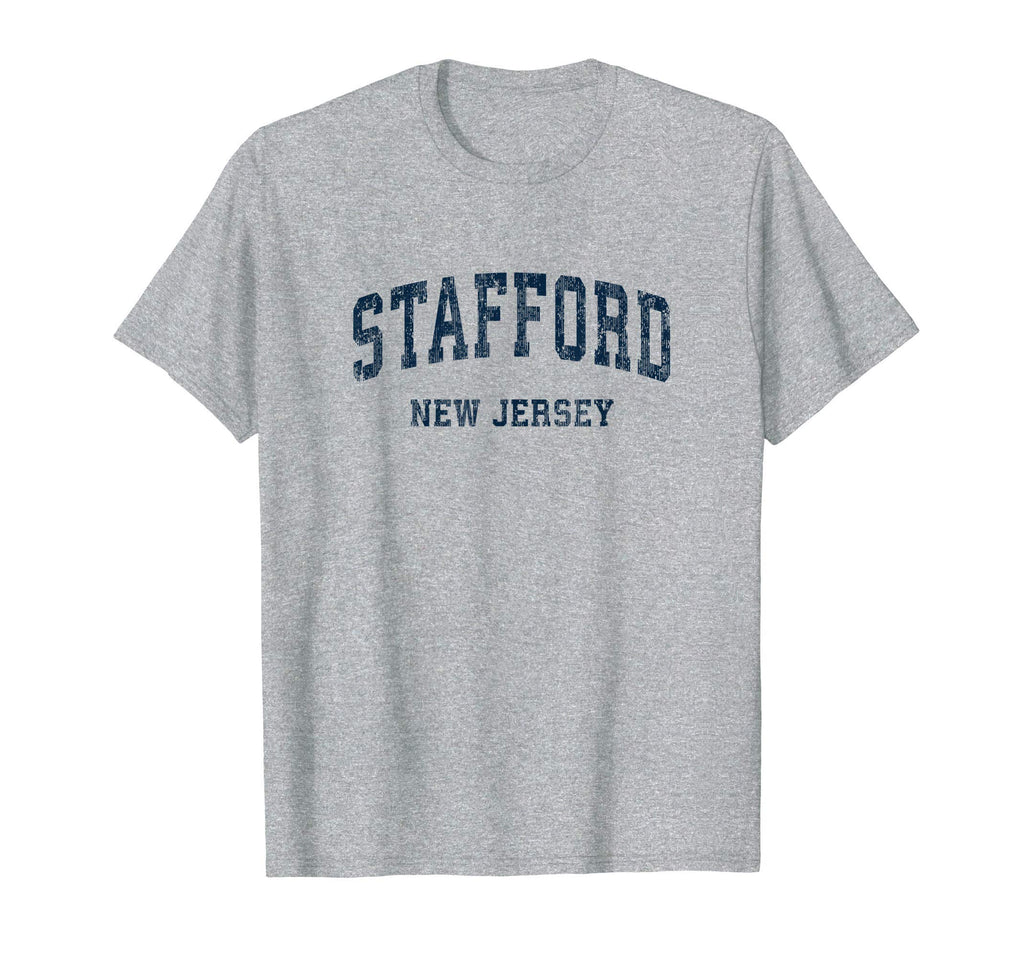 Stafford New Jersey Nj Varsity Sports T-Shirt - Custom Art Print Men Women - T-Shirt, Sweatshirt, Hoodie