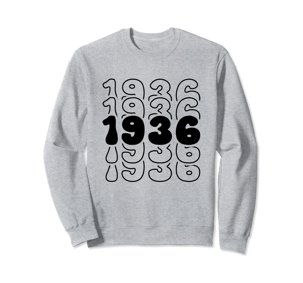 88 Year Old Groovy 88Th Birthday Sweatshirt - Aesthetic Graphic Unisex - T-Shirt, Sweatshirt, Hoodie