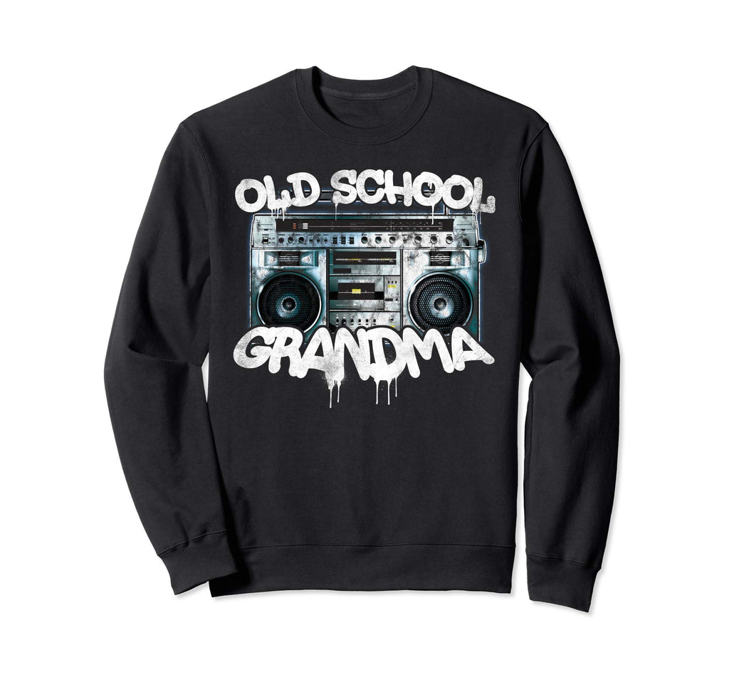 Old School Grandma Throwback 80S Sweatshirt - Minimalist Print Men Women - T-Shirt, Sweatshirt, Hoodie