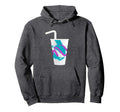90S Soda Cup Vaporwave Aesthetic Hoodie - Custom Art Print for Adults - T-Shirt, Sweatshirt, Hoodie