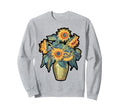 Boho Flower Block Sweatshirt - Novelty Apparel for Adults - T-Shirt, Sweatshirt, Hoodie