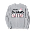 Baseball Mom Sport Coquette Sweatshirt - Streetwear Style for Adults - T-Shirt, Sweatshirt, Hoodie