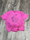 He Will Cover You with His Feathers On Heather Berry - Adult & Kids T-Shirts, Sweatshirts & Hoodies apparel design preview 1