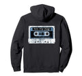 90S Hip Hop Music Cassette Tape Hoodie - Custom Art Print for Adults - T-Shirt, Sweatshirt, Hoodie