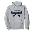 Walled Lake Michigan Distressed Hoodie - Aesthetic Graphic for Adults - T-Shirt, Sweatshirt, Hoodie
