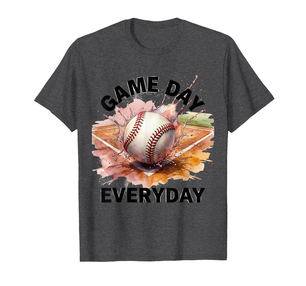 Game Day Everyday Softball Lover T-Shirt - Graphic Print Unisex - T-Shirt, Sweatshirt, Hoodie