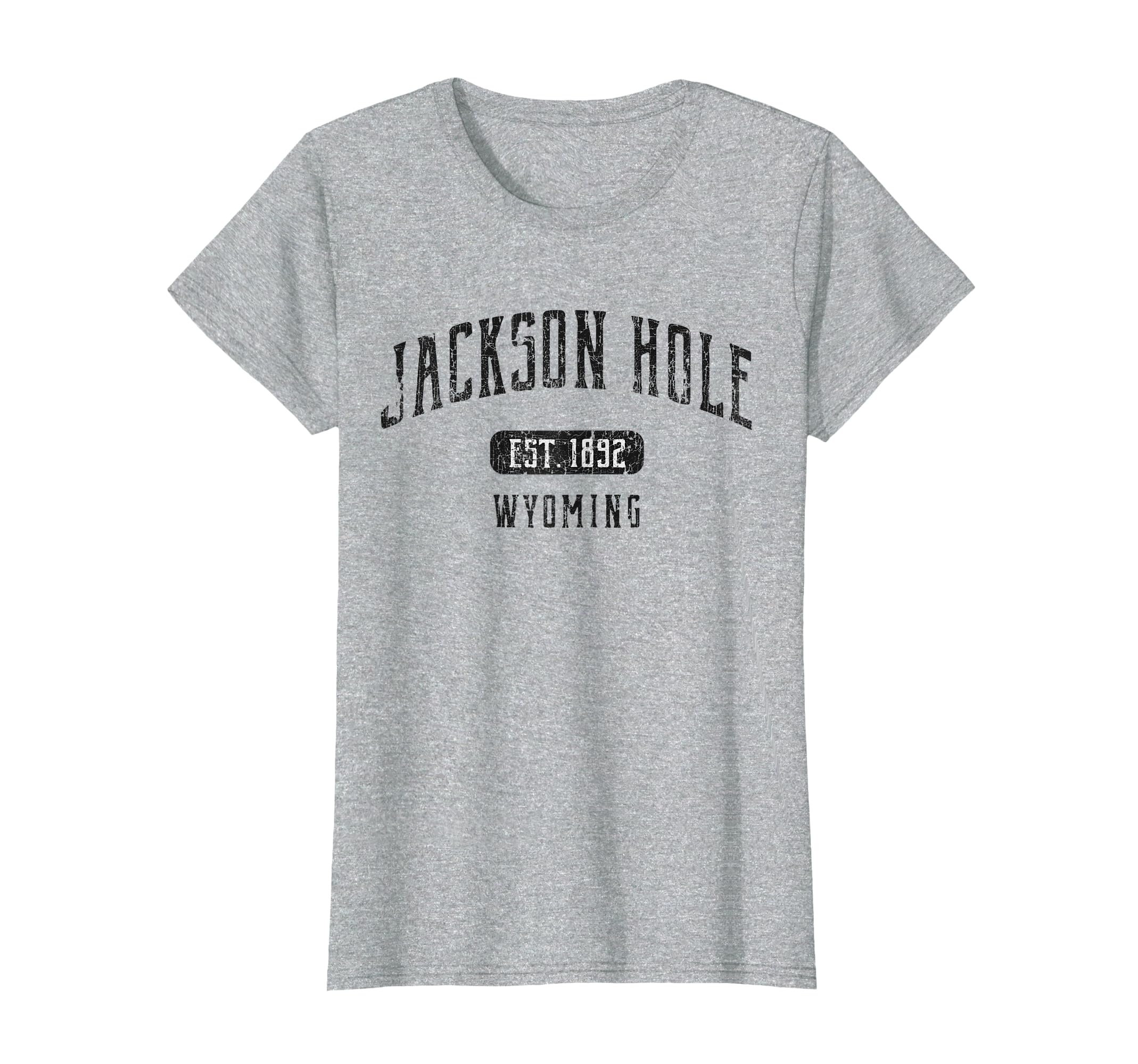 Jackson Hole Distressed Sports T-Shirt - Streetwear Style for Adults - T-Shirt, Sweatshirt, Hoodie
