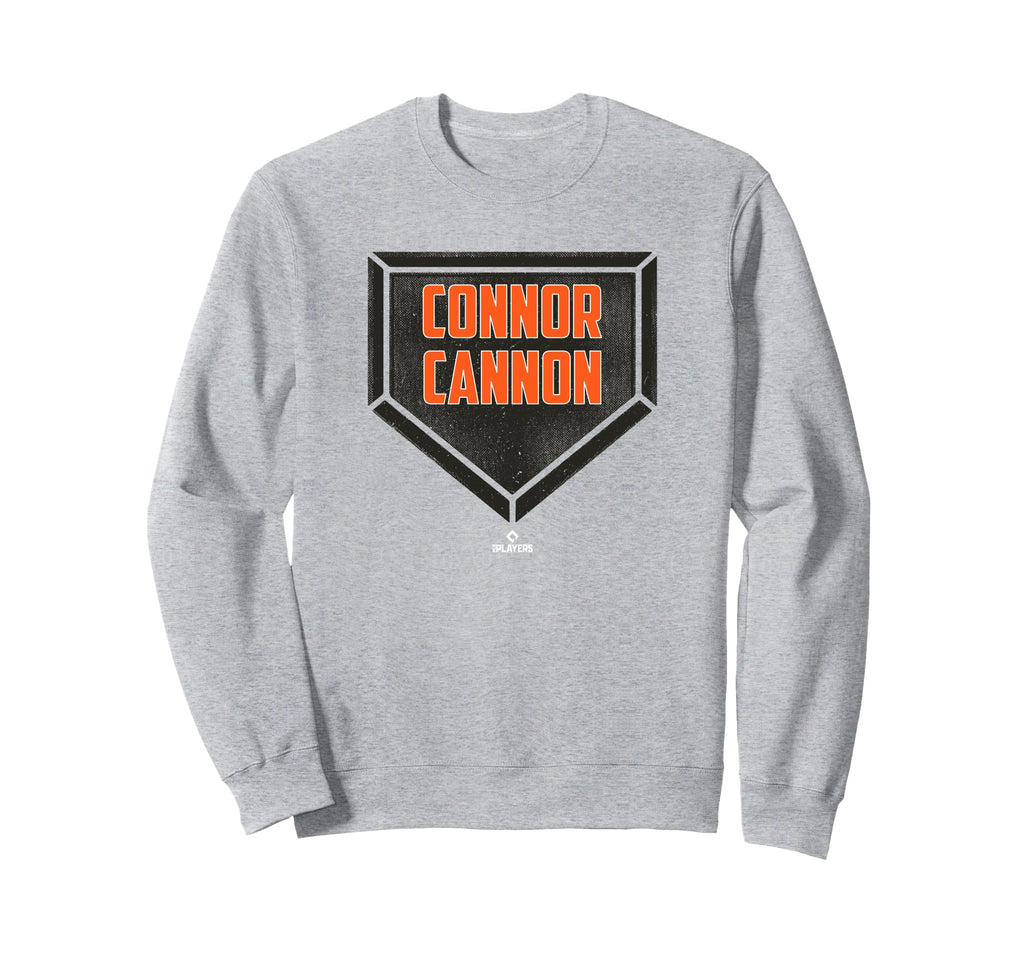 Home Plate Gameday Connor Cannon Sweatshirt - Unique Graphic Men Women - T-Shirt, Sweatshirt, Hoodie