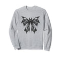 Bat Coquette Bow Halloween Bow Sweatshirt - Graphic Print for Adults - T-Shirt, Sweatshirt, Hoodie