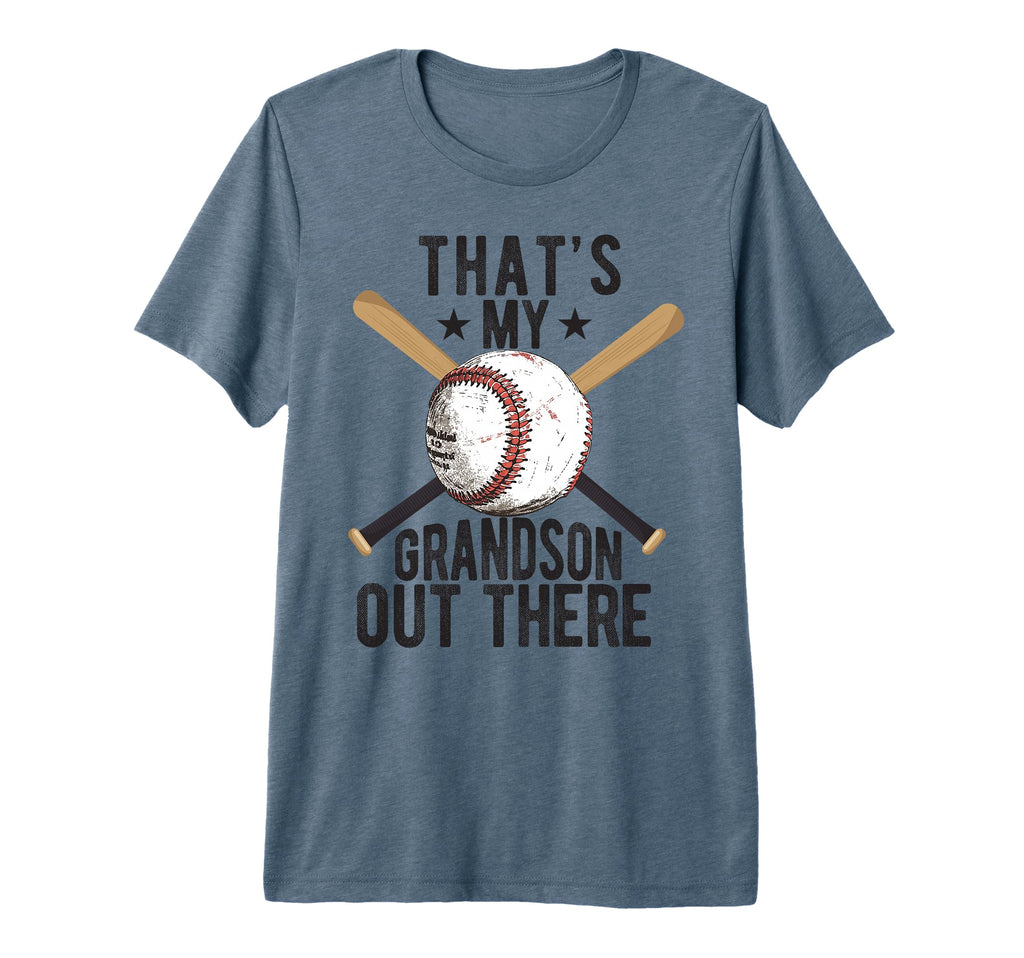 Thats My Grandson Out There Baseball T-Shirt - Trendy Graphic for Adults - T-Shirt, Sweatshirt, Hoodie