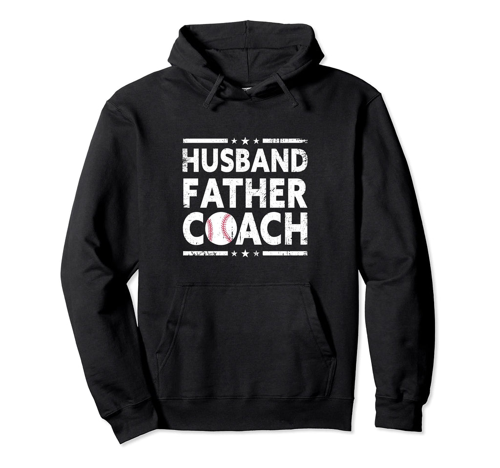 Husband Father Coach Sports Fan Best Hoodie - Unique Graphic for Adults - T-Shirt, Sweatshirt, Hoodie