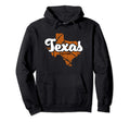 Texas Volleyball Script Distressed Hoodie - Custom Art Print Men Women - T-Shirt, Sweatshirt, Hoodie