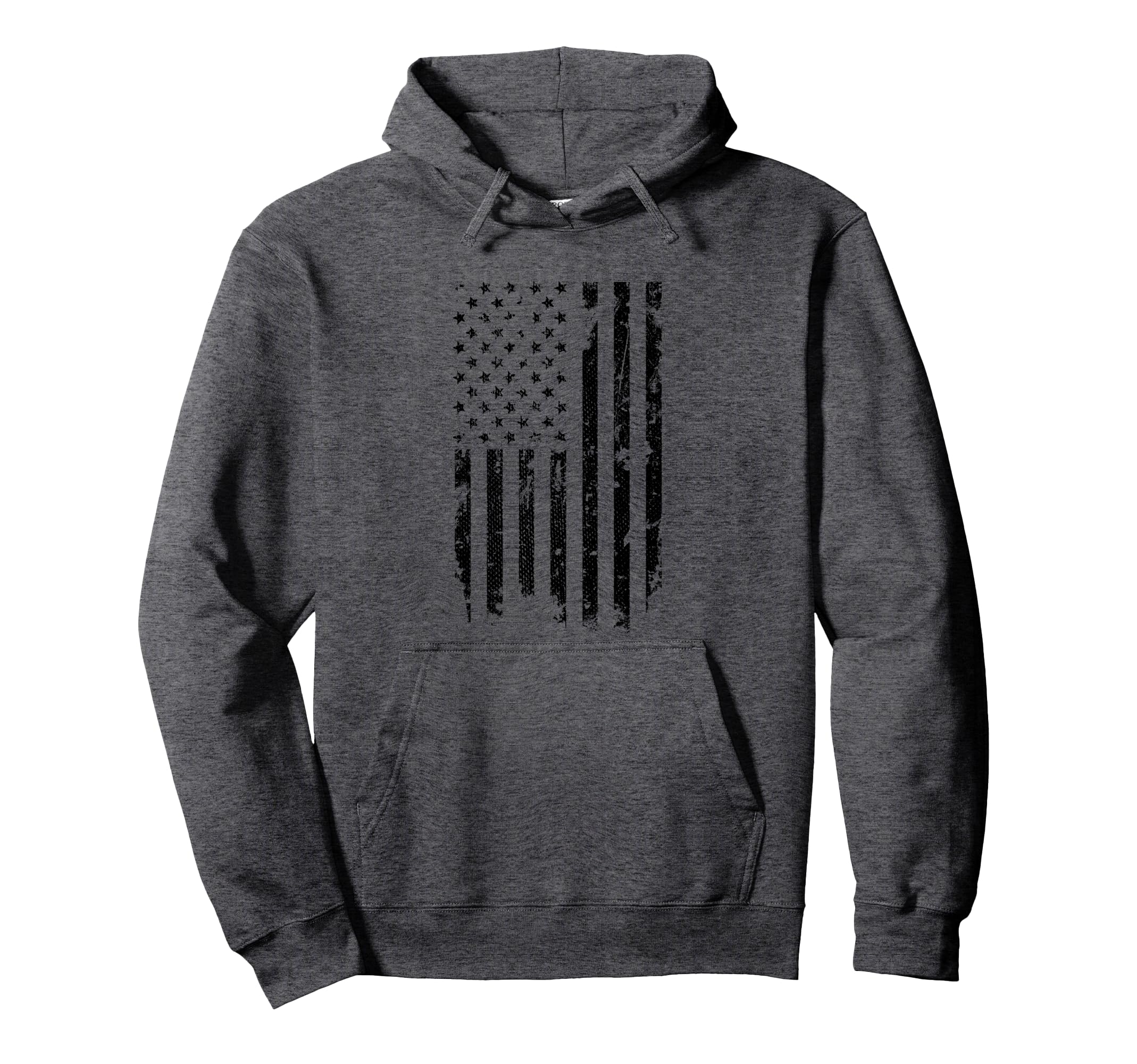 Distressed American Flag Hoodie - Unique Graphic for Adults - T-Shirt, Sweatshirt, Hoodie