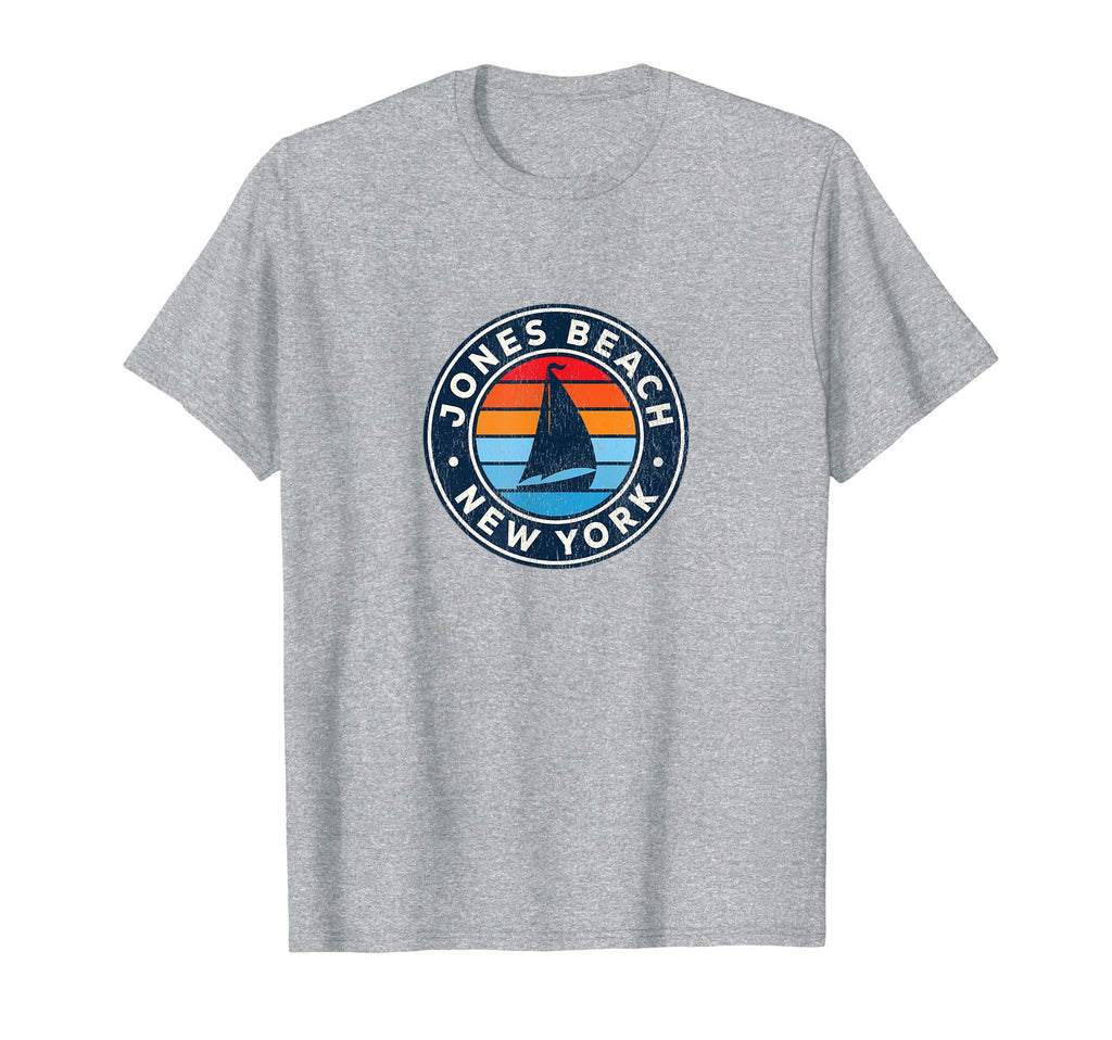 Jones Beach New York Ny Sailboat 70S T-Shirt - Streetwear Style Men Women - T-Shirt, Sweatshirt, Hoodie