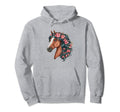 Coquette Horse Flowers Girlcore Y2K Hoodie - Fun Novelty Design Men Women - T-Shirt, Sweatshirt, Hoodie