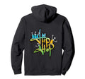 Funny Old School Hip Hop 90S Graffiti Hoodie - Graphic Print Unisex - T-Shirt, Sweatshirt, Hoodie