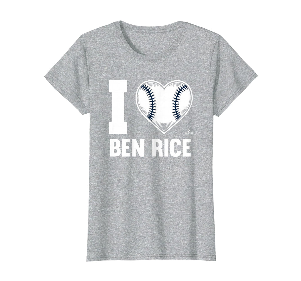 I Heart Ben Rice Prospect Baseball Fan Gear T-Shirt - Graphic Print Unisex - T-Shirt, Sweatshirt, Hoodie