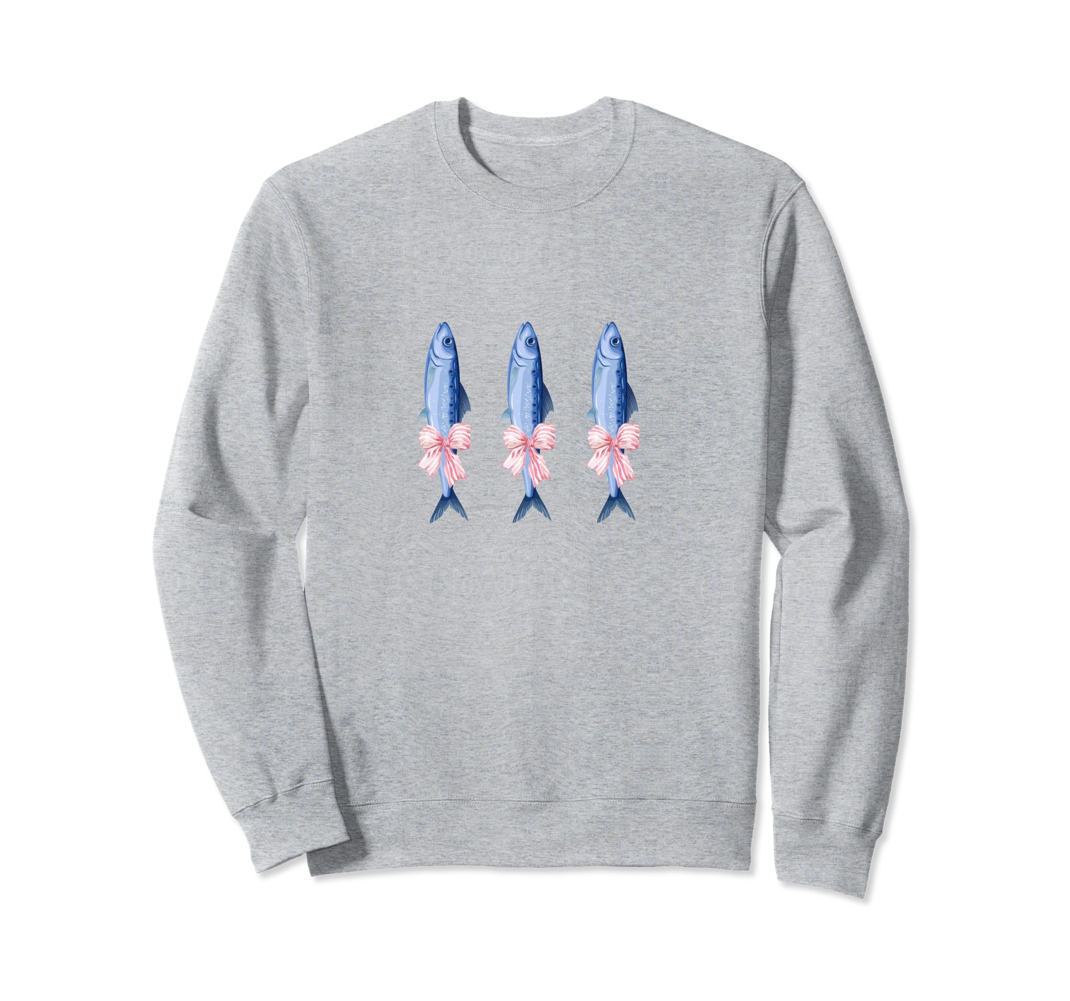 Tinned Fish Coquette Bows Tinned Sweatshirt - Custom Art Print for Adults - T-Shirt, Sweatshirt, Hoodie