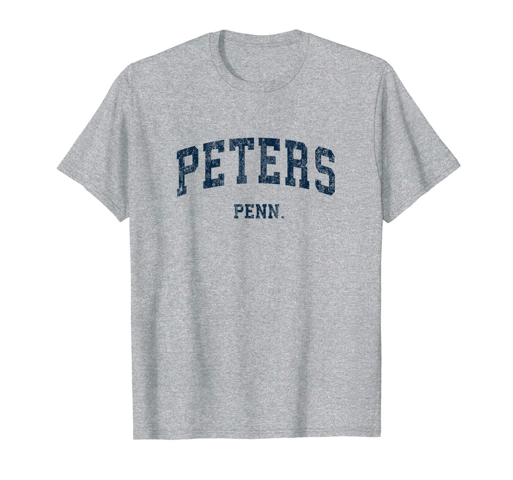 Peters Pennsylvania Pa Varsity T-Shirt - Custom Art Print for Adults - T-Shirt, Sweatshirt, Hoodie
