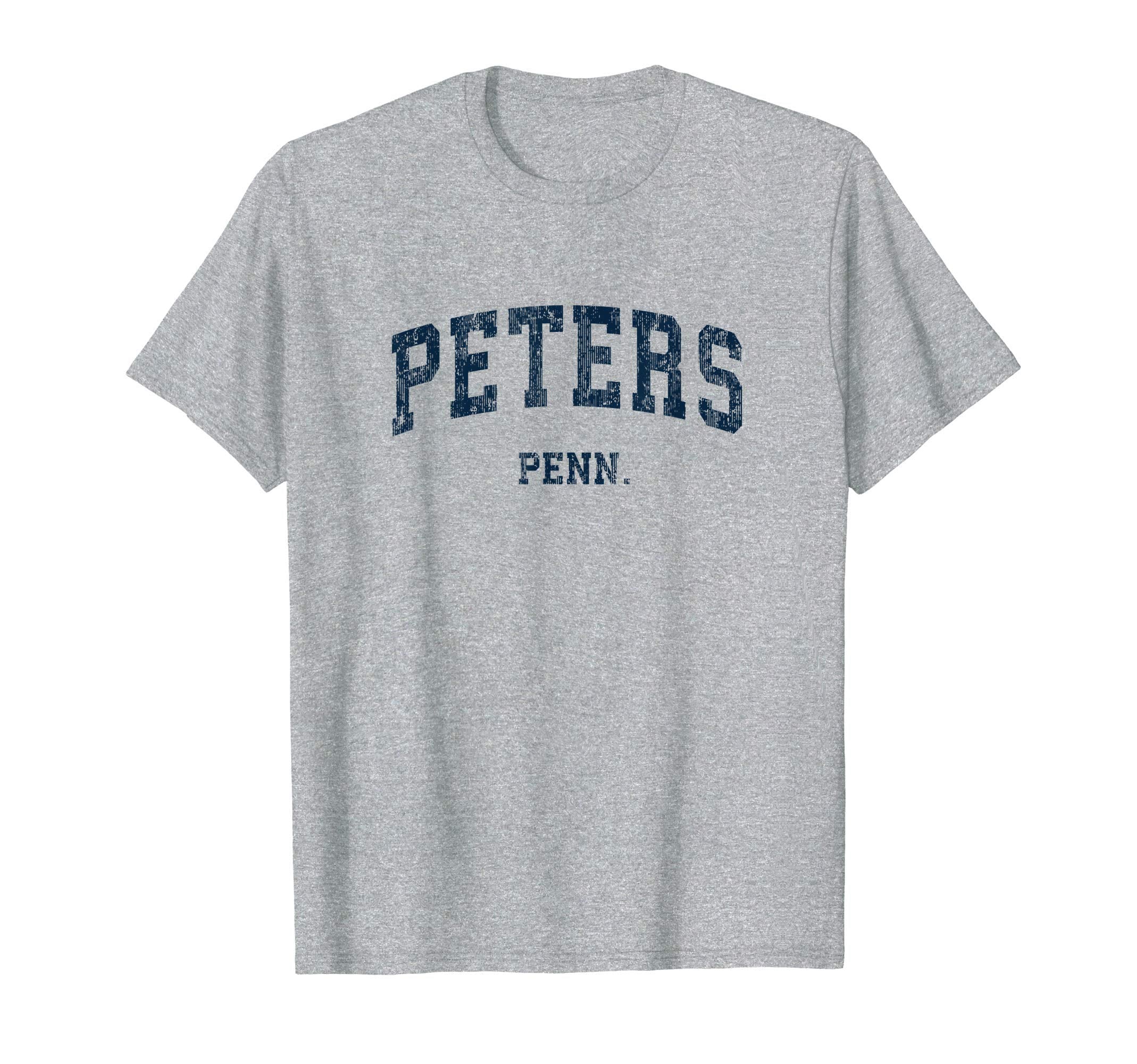 Peters Pennsylvania Pa Varsity T-Shirt - Custom Art Print for Adults - T-Shirt, Sweatshirt, Hoodie