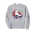 Aesthetic Vaporwave Teens Roller Sweatshirt - Trendy Graphic Men Women - T-Shirt, Sweatshirt, Hoodie