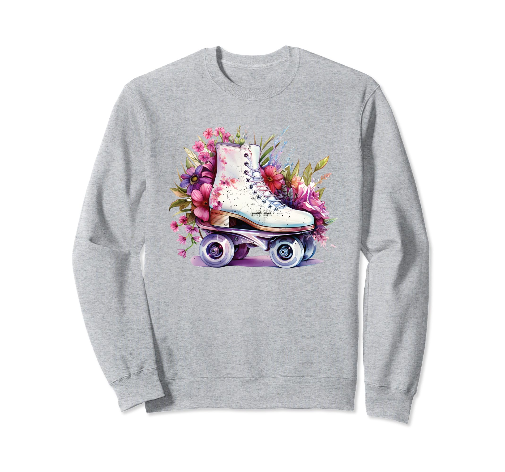 Aesthetic Vaporwave Teens Roller Sweatshirt - Trendy Graphic Men Women - T-Shirt, Sweatshirt, Hoodie