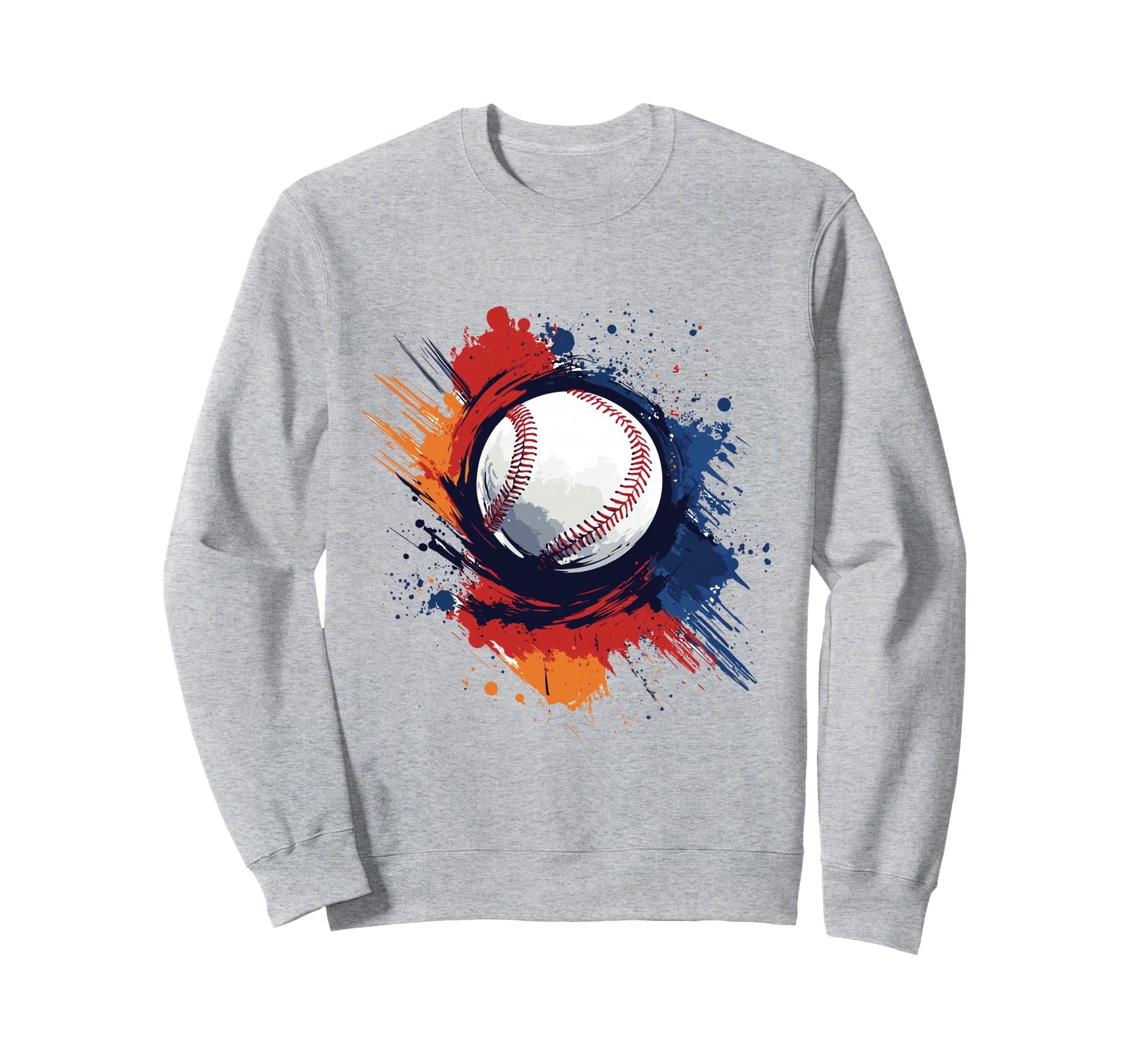 Colorful American Baseball Team Sweatshirt - Streetwear Style Unisex - T-Shirt, Sweatshirt, Hoodie