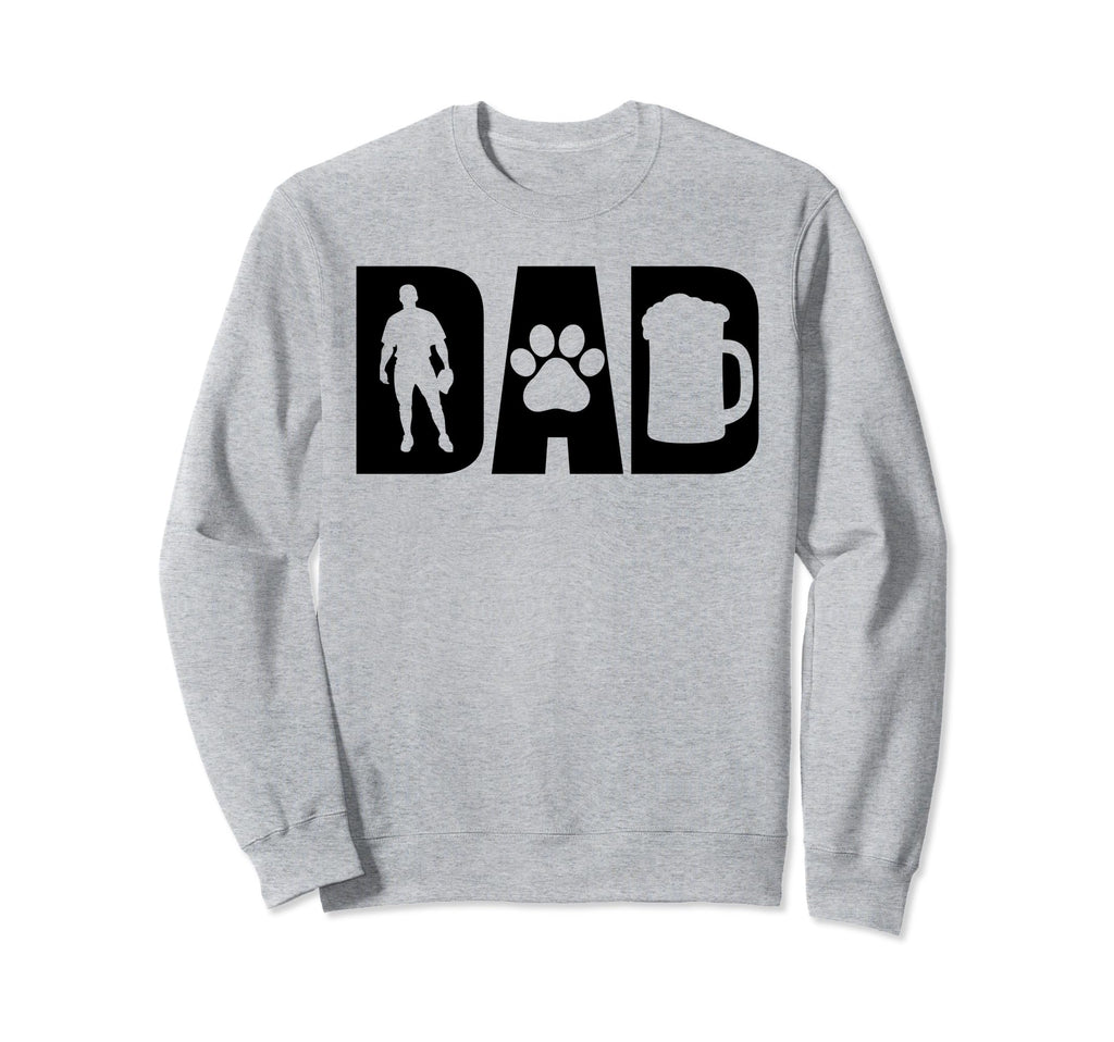 Best Baseball Beer Lovin Dog Dad Sweatshirt - Novelty Apparel Men Women - T-Shirt, Sweatshirt, Hoodie