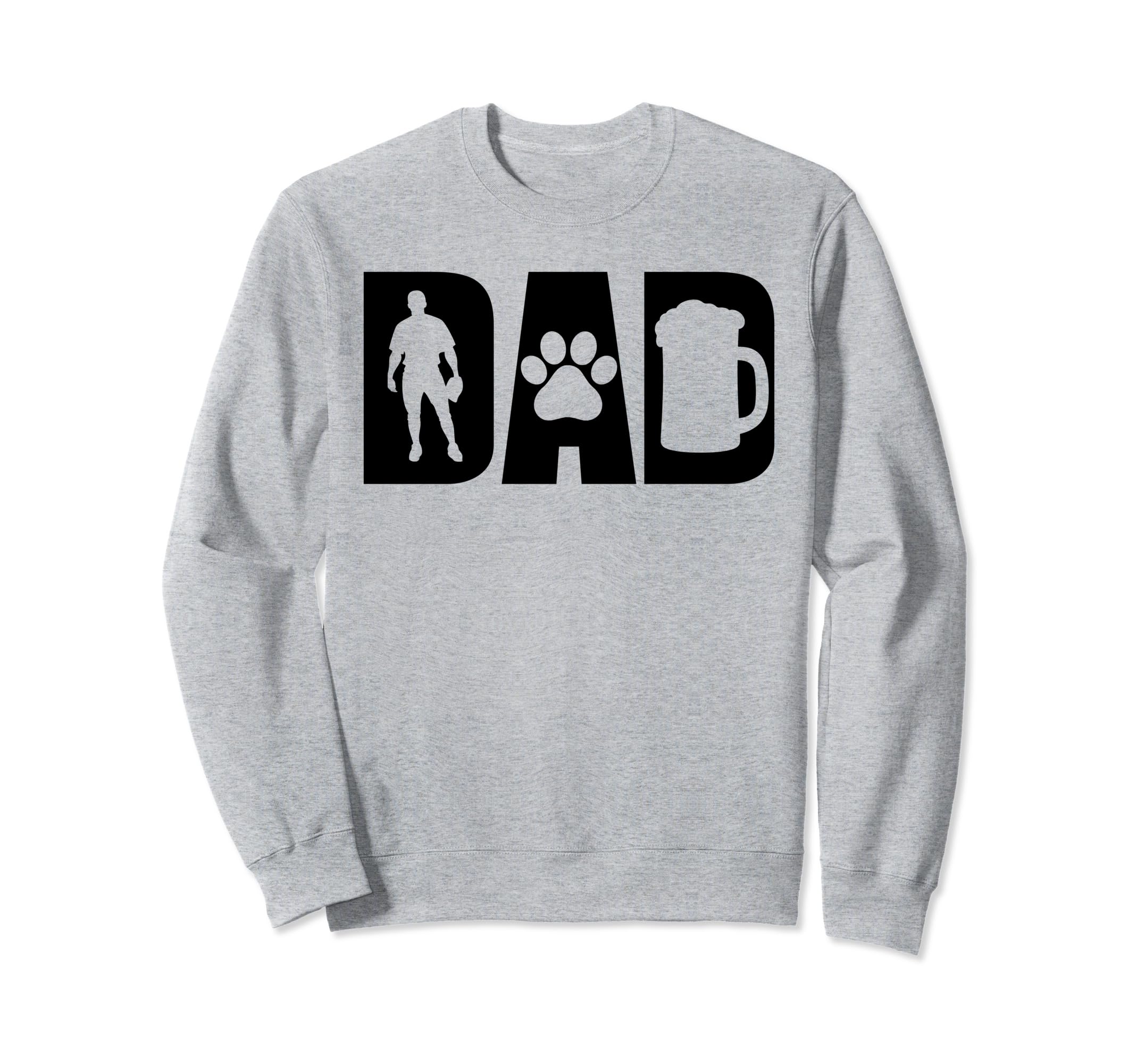 Best Baseball Beer Lovin Dog Dad Sweatshirt - Novelty Apparel Men Women - T-Shirt, Sweatshirt, Hoodie