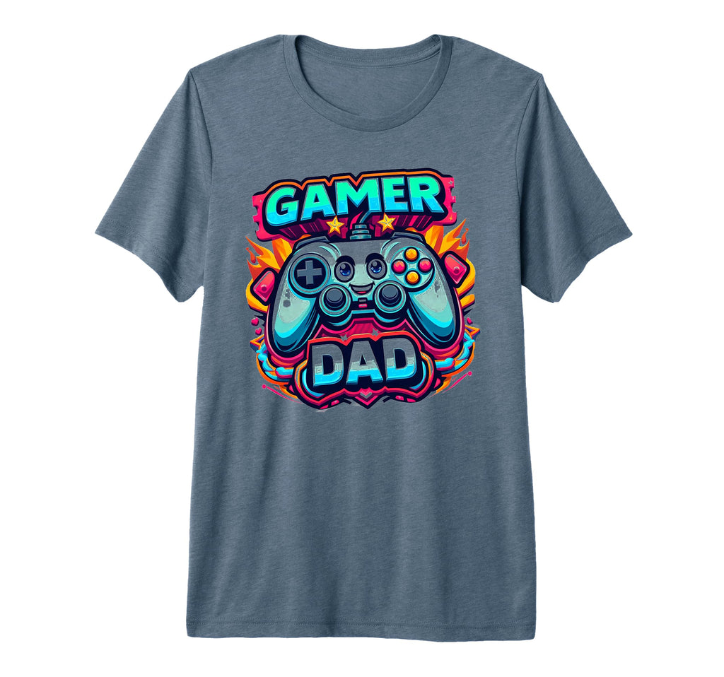 Gamer Dad Game Controller Gaming Video T-Shirt - Trendy Graphic Men Women - T-Shirt, Sweatshirt, Hoodie