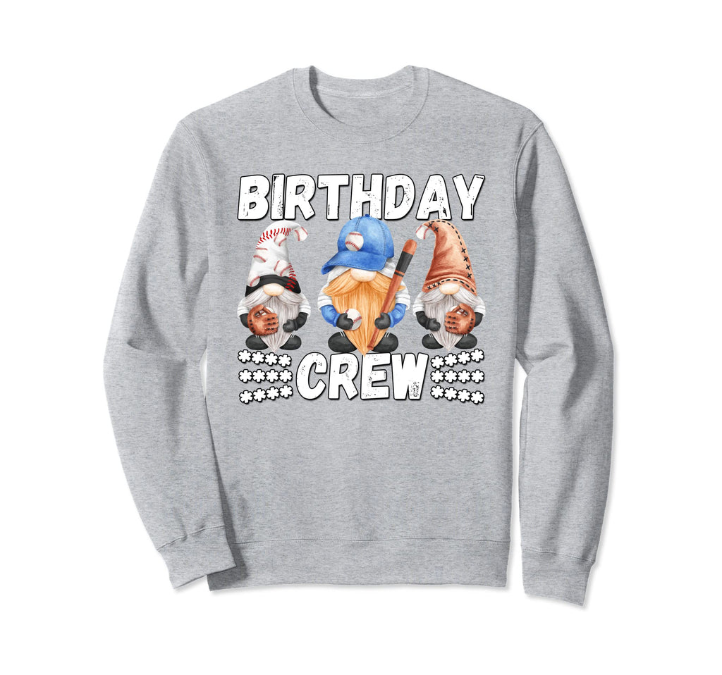 Funny Baseball Grandpa Gnomes Sweatshirt - Casual Everyday Wear Unisex - T-Shirt, Sweatshirt, Hoodie