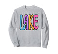 Lake Daisy Summer Vibes Fun Boho Sweatshirt - Graphic Print Men Women - T-Shirt, Sweatshirt, Hoodie
