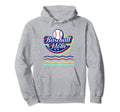 Sports Mom Baseball Theme Floral Hoodie - Casual Everyday Wear for Adults - T-Shirt, Sweatshirt, Hoodie