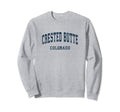 Crested Butte Colorado Co Varsity Sweatshirt - Streetwear Style for Adults - T-Shirt, Sweatshirt, Hoodie
