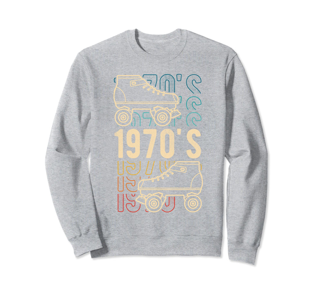 1970S Roller Skates Skating Sweatshirt - Custom Art Print Men Women - T-Shirt, Sweatshirt, Hoodie