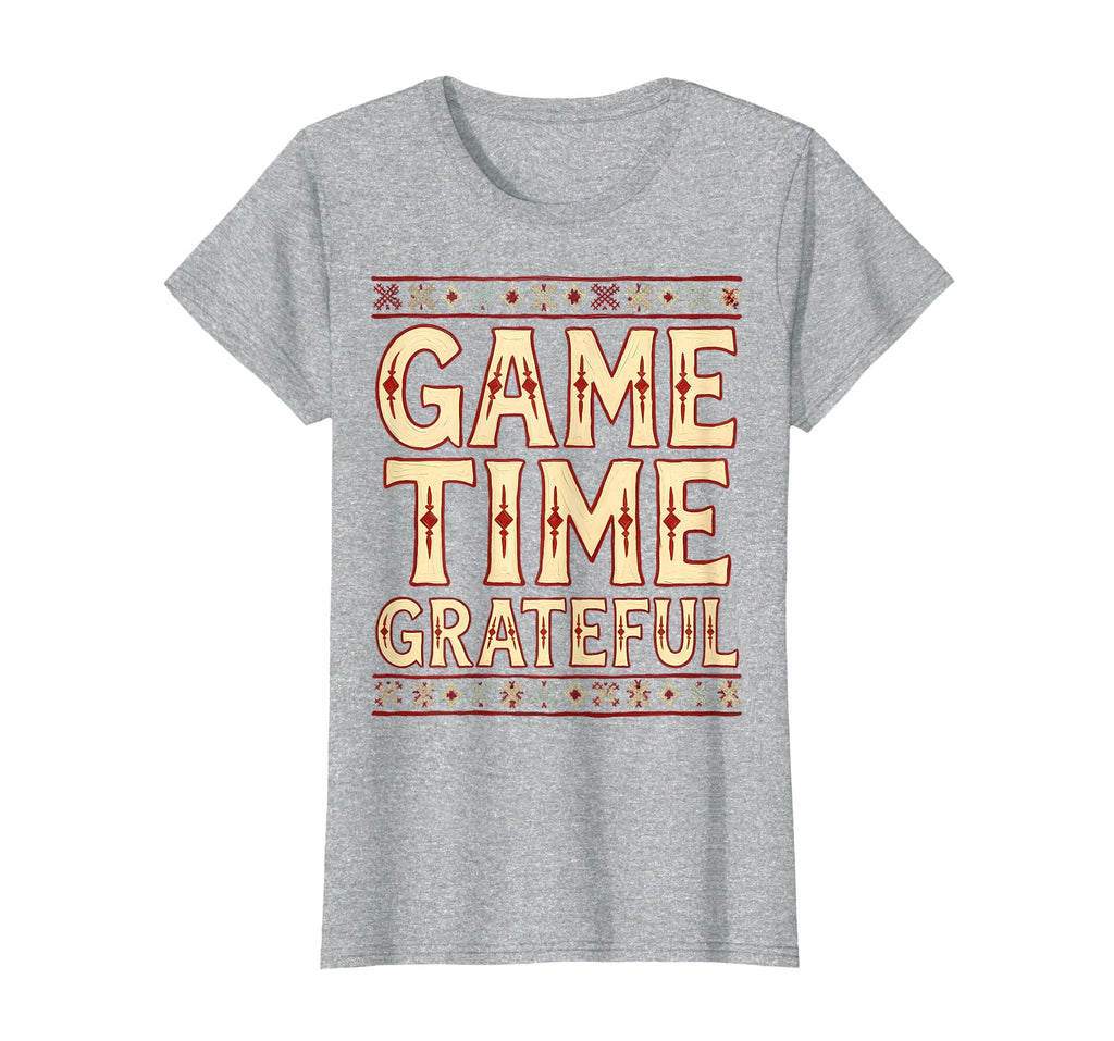 Game Time Grateful Baseball Mom T-Shirt - Minimalist Print for Adults - T-Shirt, Sweatshirt, Hoodie