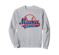 Funny Baseball Mom Rookies Sweatshirt - Fun Novelty Design for Adults - T-Shirt, Sweatshirt, Hoodie